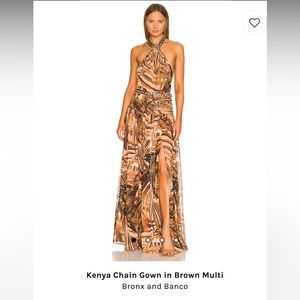 Bronx and Banco Kenya chain gown in brown